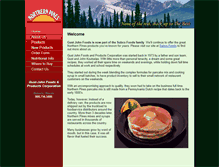 Tablet Screenshot of northern-pines.com